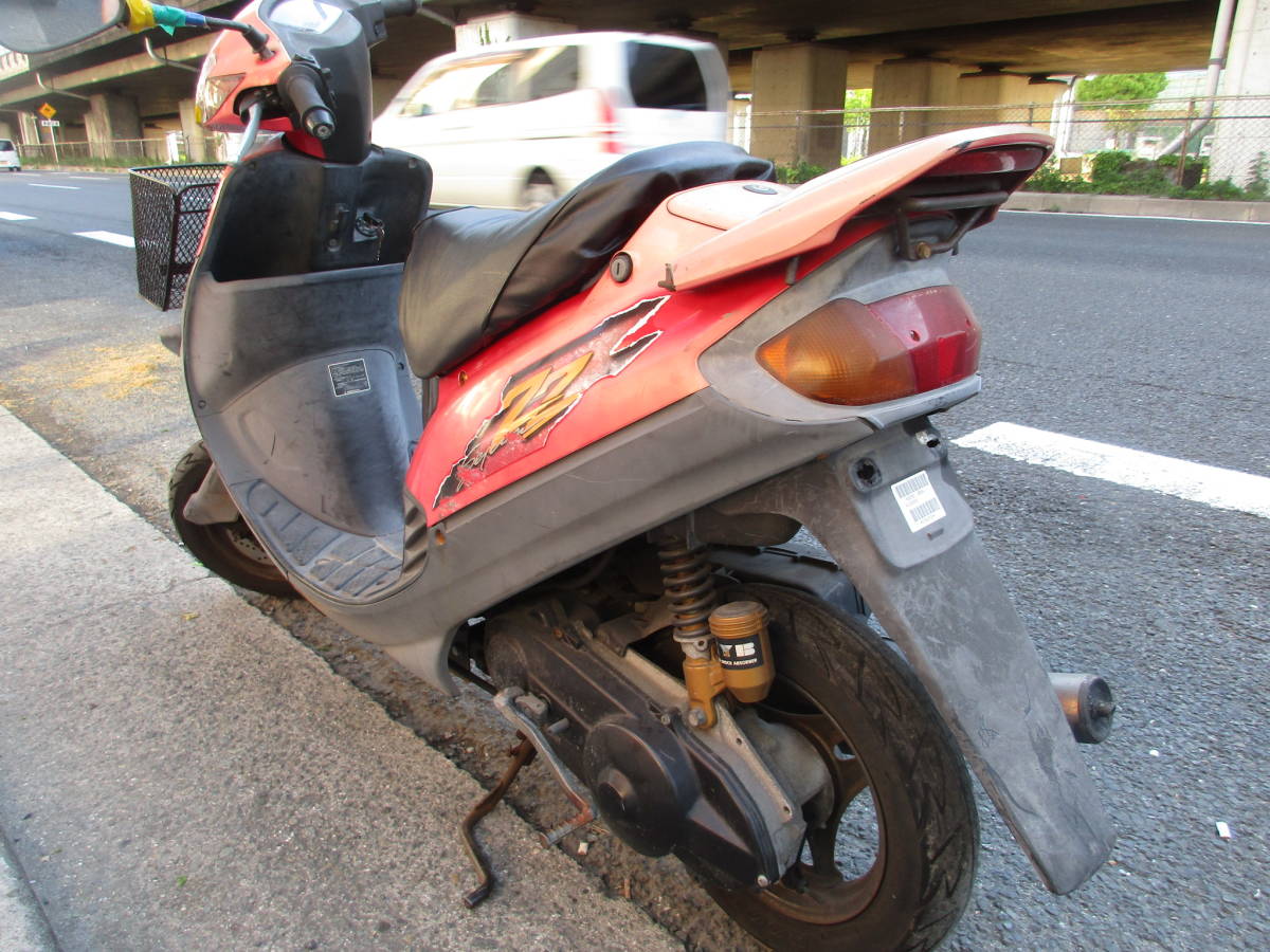 大阪YT951☆スズキ セピアZZ sepia CA1HC 赤 50cc 463km 実動 直接歓迎 発