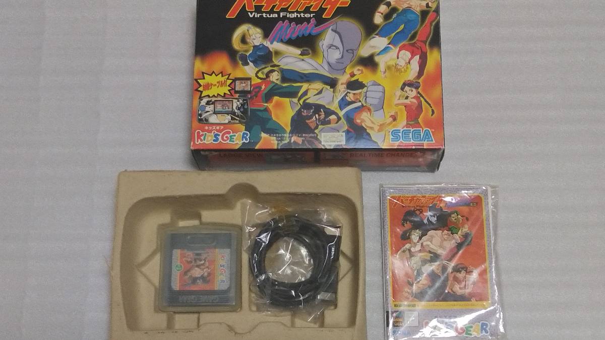 ☆キッズギア バーチャファイター ゲームギア本体のみ欠品☆ソフト