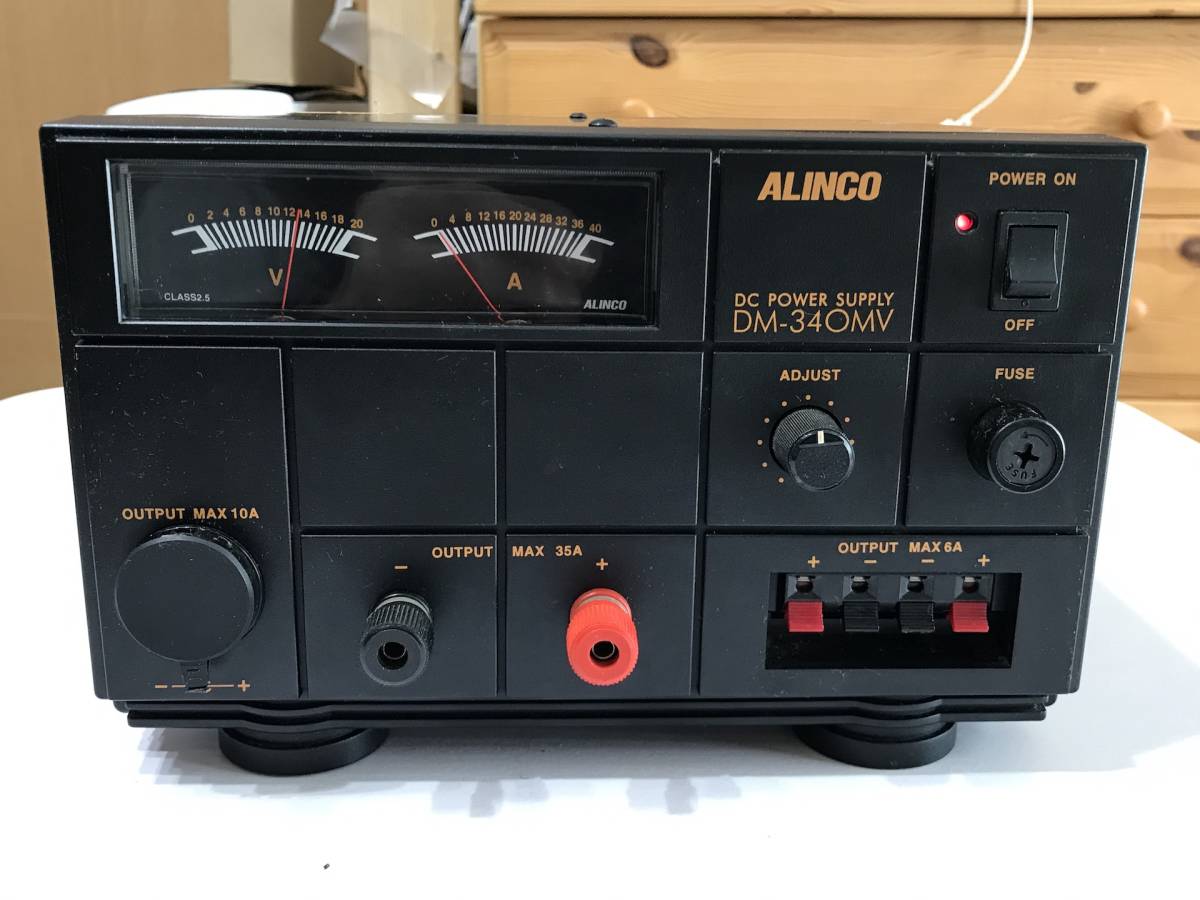 アルインコ ALINCO DM-340MV 35A | 直流安定化電源 安定化電源 安定化電源