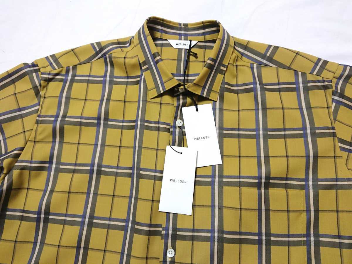 未使用タグ付】WELLDER ウェルダー☆Standard Shirt スタンダード  