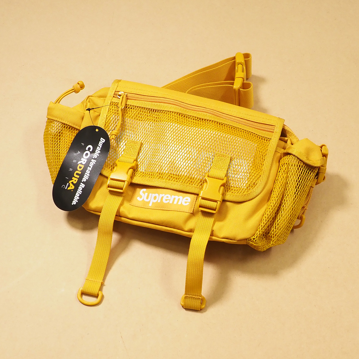 未使用品 20ss Supreme Waist Bag Yellow シュプリーム ウエストバッグ