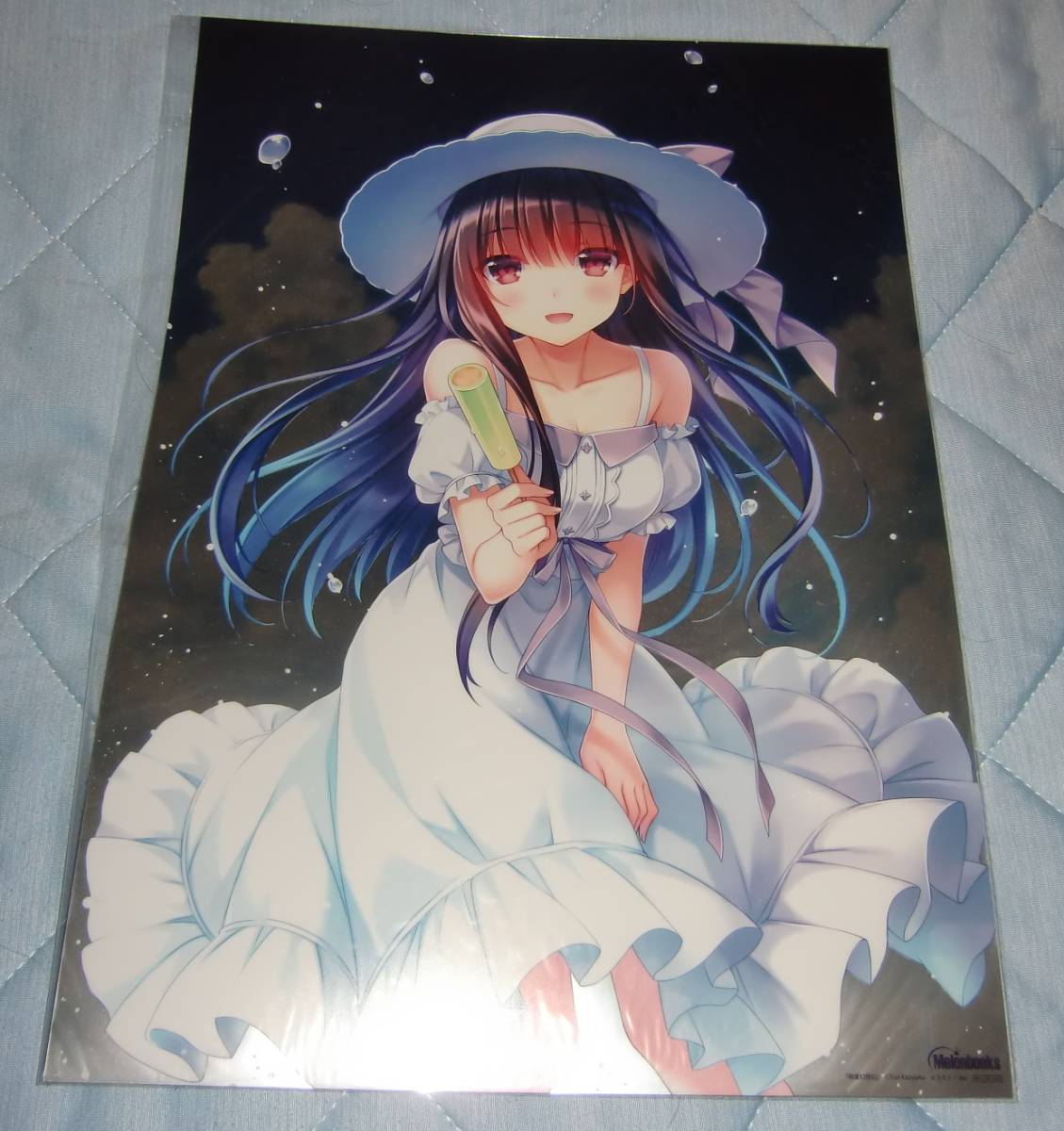 精霊幻想記 北山結莉 A3メタルポスター Riv メロンブックス 夏の漫画祭り2017