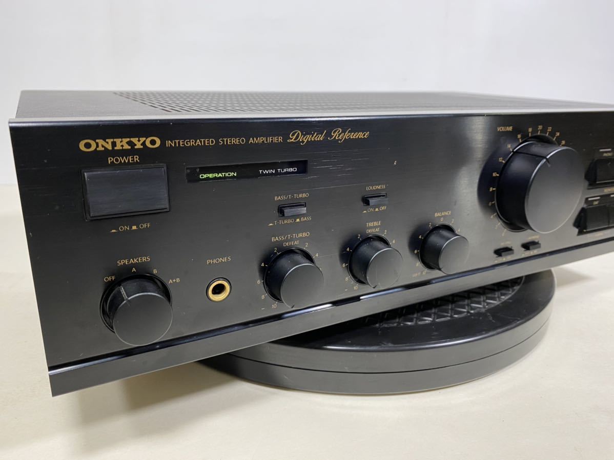 オンキョー プリメインアンプ A-812EX 動作確認済 取説 オーディオ機器