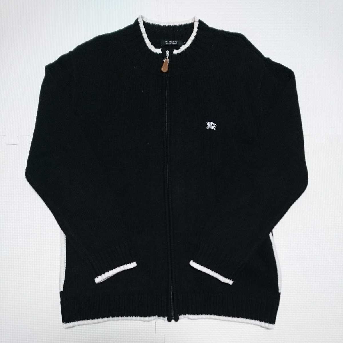 バーバリーブラックレーベル BURBERRY BLACK LABEL ニット ジャケット