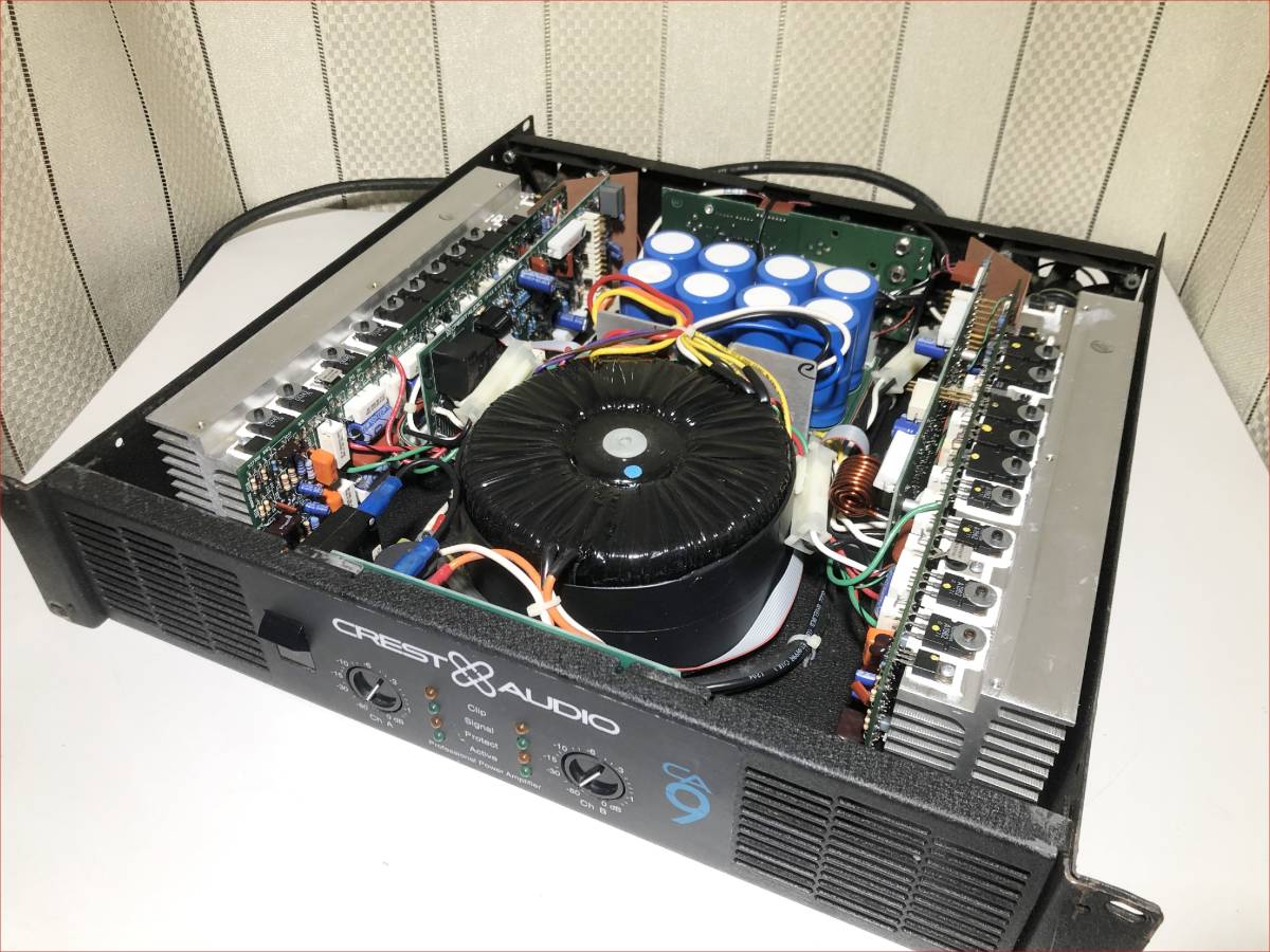 【動作品】CREST AUDIO パワーアンプ CA9 クレストオーディオ CREST AUDIO CA9 中古動作品 パワーアンプ 【公式通販】
