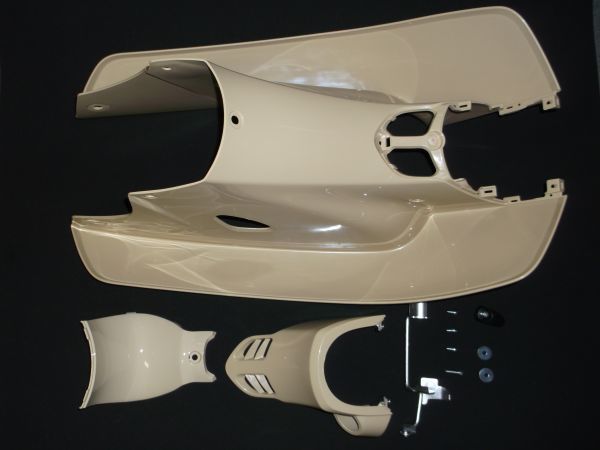 【定番，人気】 JA45 クロスカブ 110 用 純正 レッグシールドセット 送料1200円 YR176 18点 カブ 50 AA06 CC50 CC110 スーパーカブ. ハーベストベージュ(フロント)｜売買されたオークション情報、yahooの商品情報をアー ホンダ用