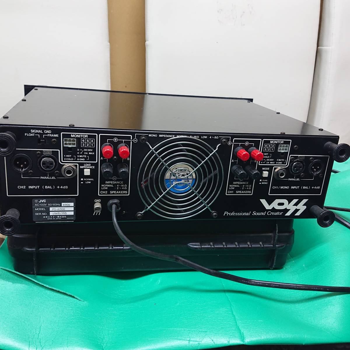 victor ps-A300， PS-A300 パワーアンプ ビクター 2ch 業務用 eBay