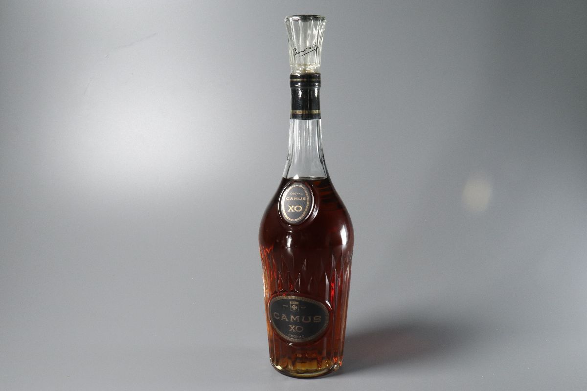 URA]未開栓/CAMUS XO COGNAC/カミュ XO コニャック/ロングネック/4-3
