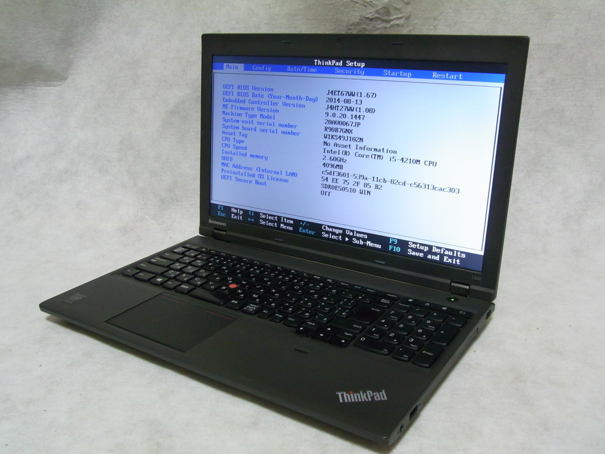 L540 Lenovo ThinkPad - | Laptop Notebook eBay Core 2.2GHz LENOVO 