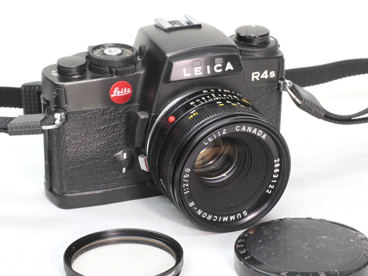 Leica 50mm | Camera f2 R4s Summicron - Lens Summicron-R with Moon