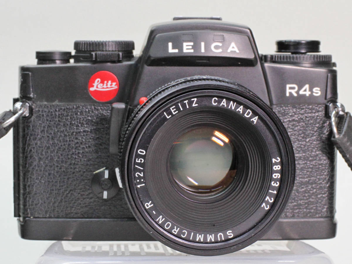 Leica 50mm | Camera f2 R4s Summicron - Lens Summicron-R with Moon