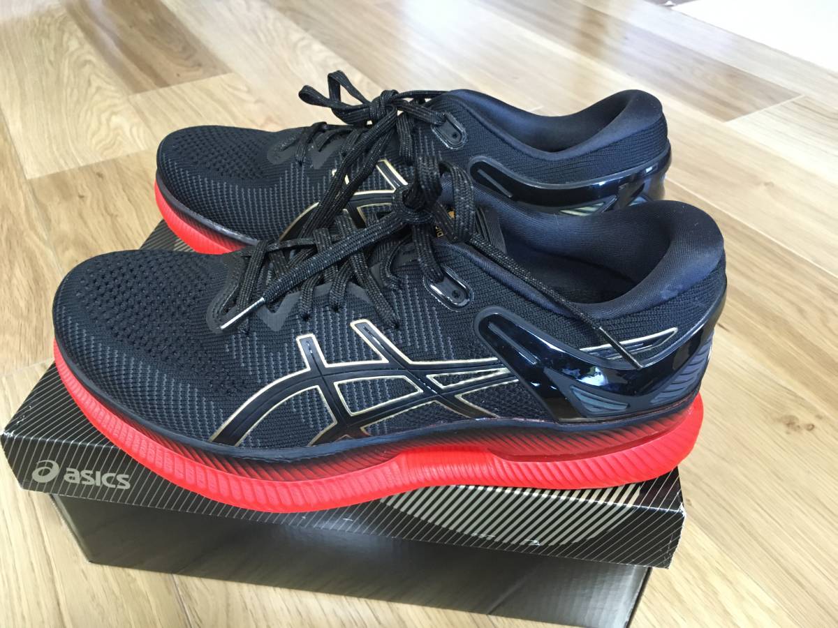 アシックス ランニングシューズ asics MetaRide - メルカリ 26cm METARIDE メタライド &frasl; ASICS ASICS(アシックス) 1011a142 黒ランニングシューズ ランニング ブラック