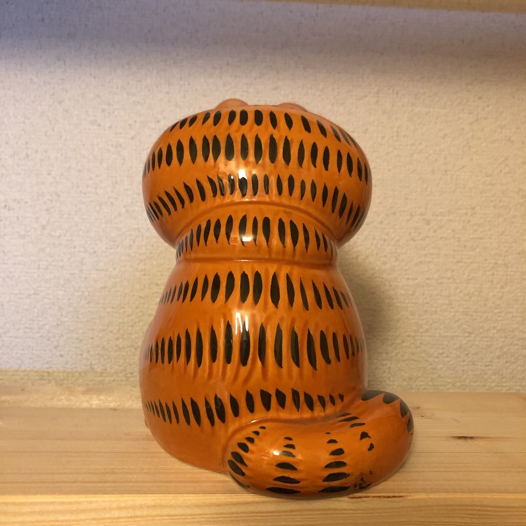 ガーフィールド ヴィンテージ 陶器貯金箱 ガーフィールド 陶器 貯金箱 アメリカ ビンテージ グッズ