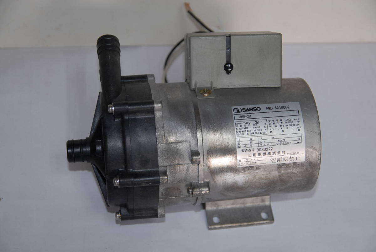 SANSO Yahoo!オークション - 温水循環ポンプ中古（PMD-141BUC6 三相
