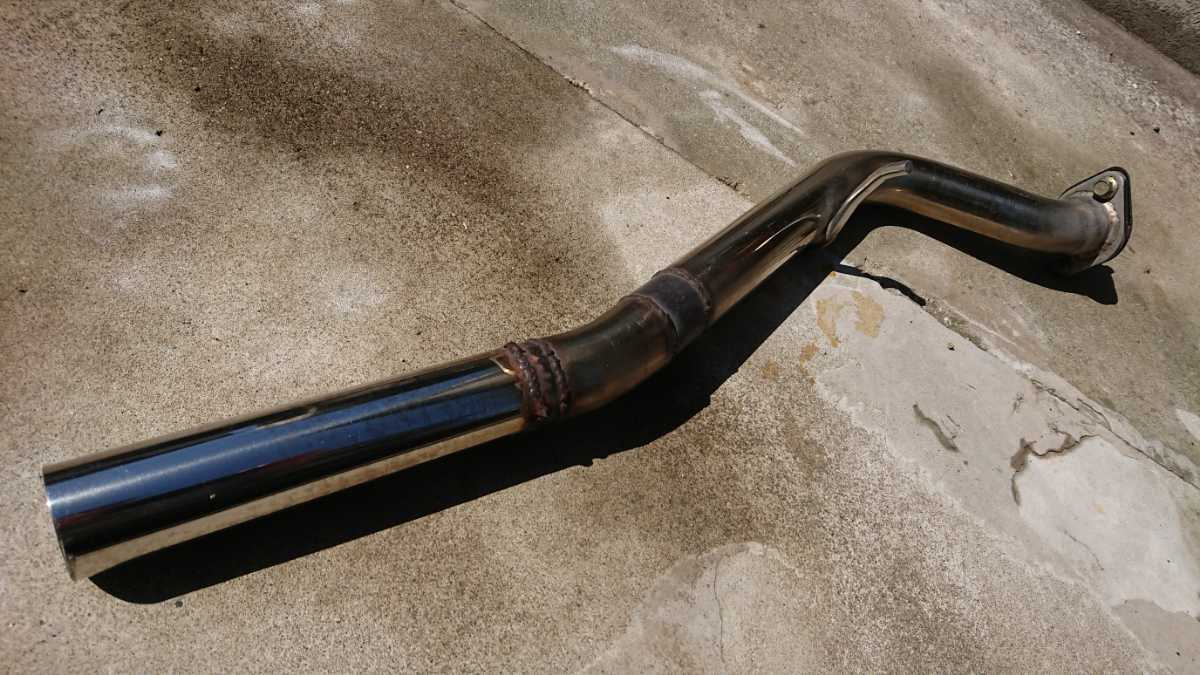 EF9 グランドシビック ワンオフストレートマフラー 50パイ 