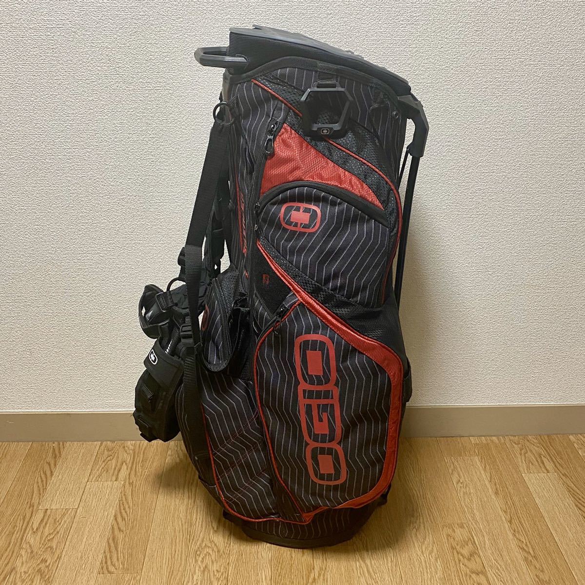OGIO　キャディーバック　 サイレンサーシステム　10.5型　カートタイプ OGIO キャディーバック サイレンサーシステム 10.5型 カートタイプ