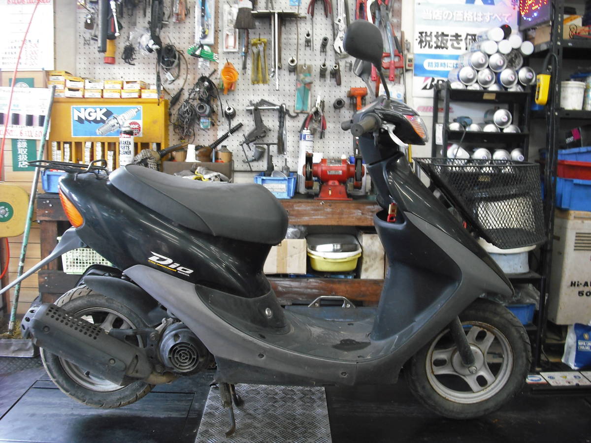 驚きの破格値，品質保証 ＜在庫処分＞ホンダ ライブDIO ブラック AF34 カゴ付 未整備(50cc以下)｜売買されたオークション情報、yahooの商品情報をアーカイブ公開 - オークファン 50cc以下