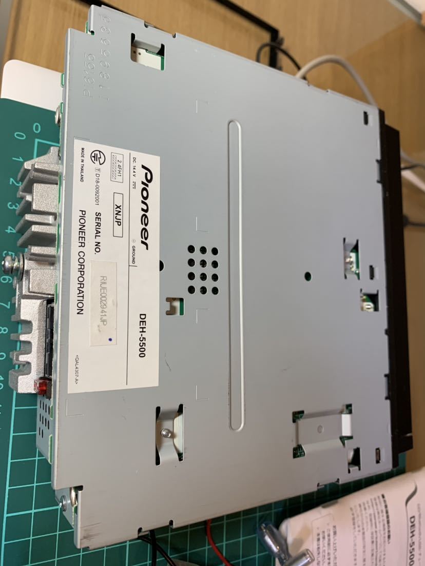 カロッツェリア DEH-5500 FM AM BT CD AUX USB Pioneer