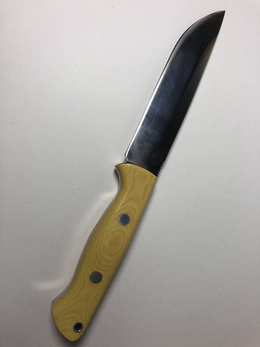 【最新作，新作登場】 :BARK RIVER KNIVES バークリバー ブラボー 1.5 A-2 アイボリーマイカルタ ランプレス(ハンティングナイフ、狩猟刀)｜売買されたオークション情報、yahooの商品情報をアーカイブ公開 - オークファン ハンティングナイフ、狩猟刀