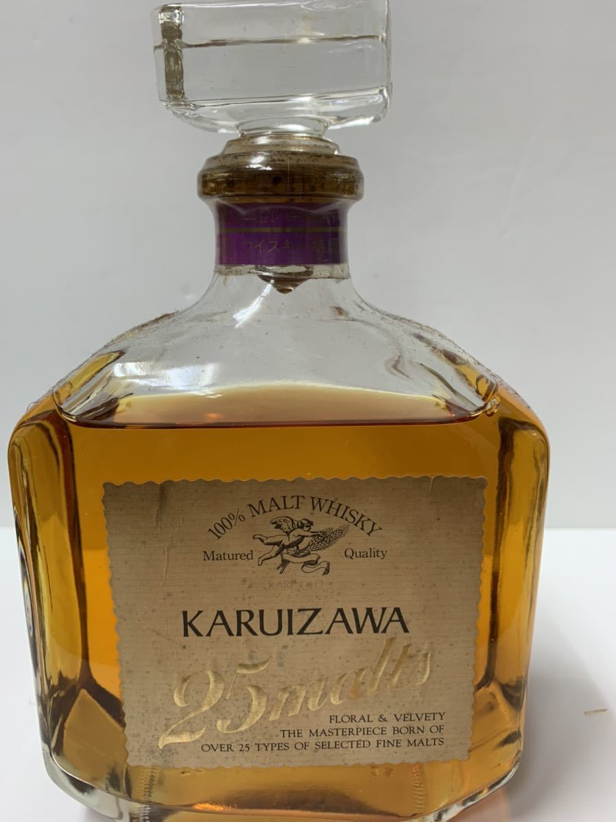 KARUIZAWA 25malts ウイスキー特級 三楽 720ml 40% 箱なし 軽井沢