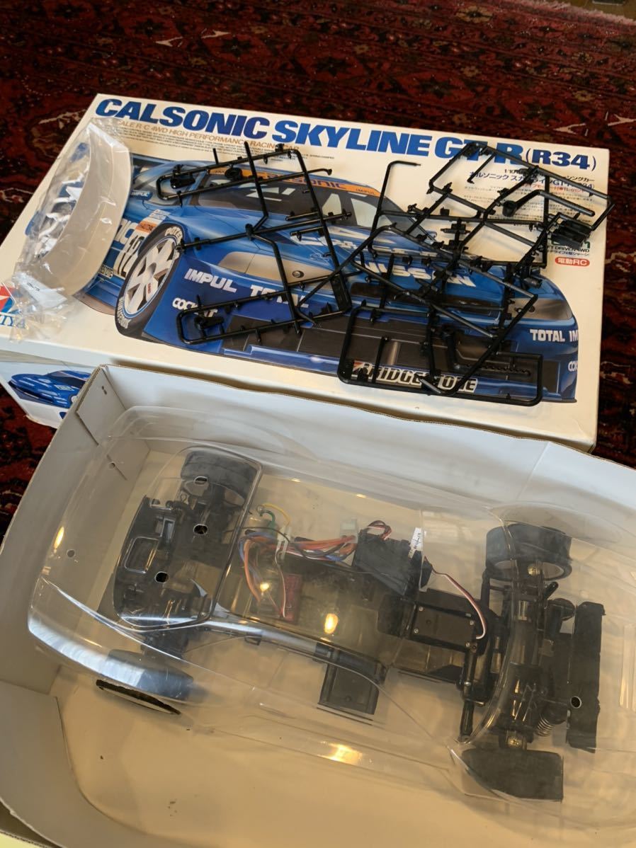激レア TAMIYA 1/10カルソニック・スカイラインGT-R 激レア TAMIYA 1