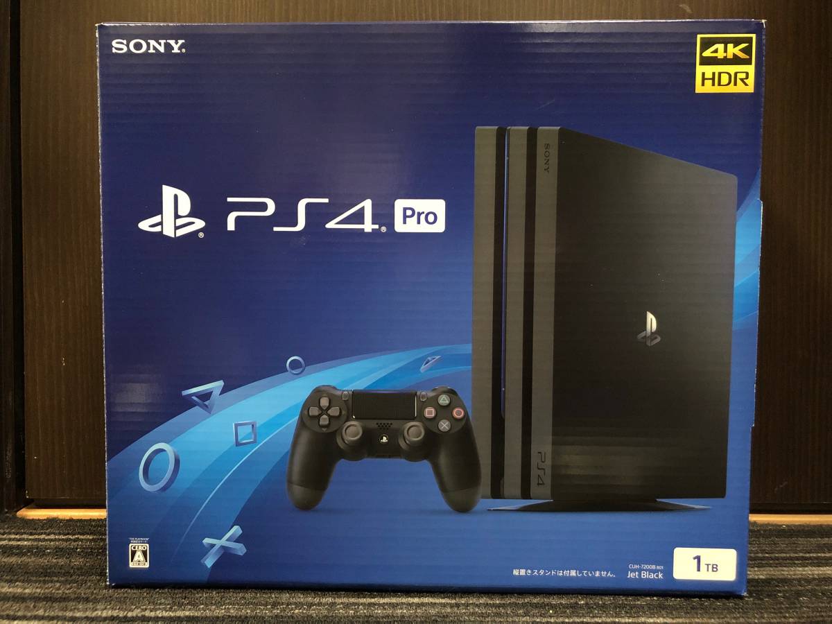 全国無料，2026 【SSDに換装済】PS4 pro CUH-7200BB01 Jet Black