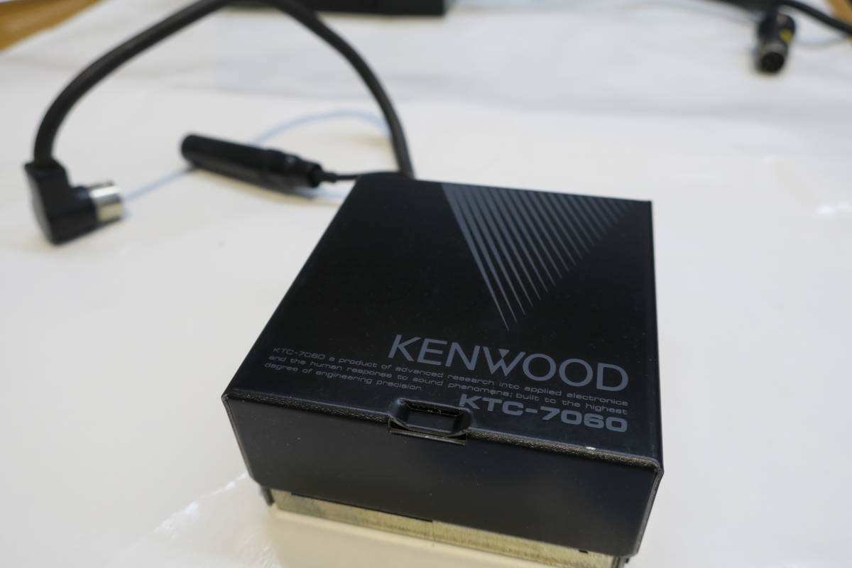 【新品未使用】KENWOOD KTC-767 シンセサイザーチューナー　旧車 KGC-7408 KENWOOD KTC-7060 グラフィックイコライザー KXC-7508 KAC