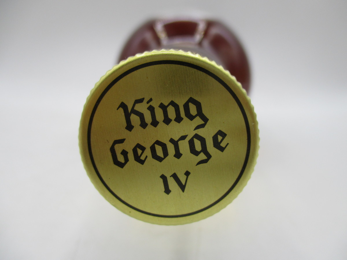 George IV King スコットランド750ml ウイスキー 「キングジョージ4 KING GEORGE 4世 キングジョージ 4世 スコッチ ウイスキー 未開封 古酒 X4797