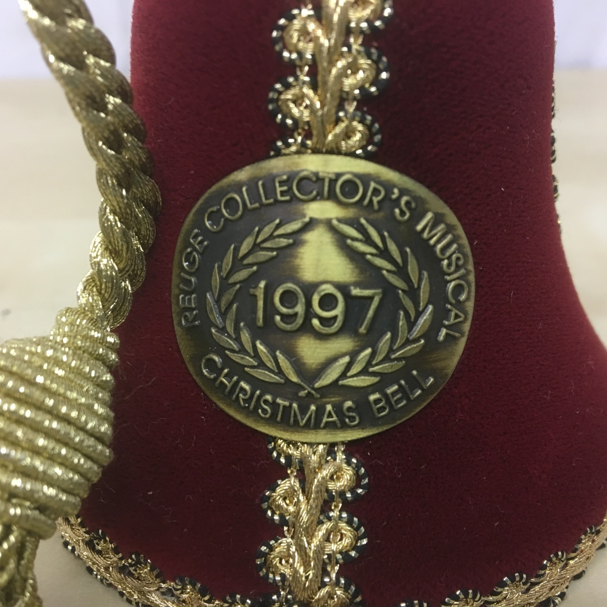 | オルゴールベル 公式通販 REUGE リュージュ クリスマスベル MUSIC スイス・リュージュ コレクターズ オルゴール1998 Bell Collector's 0 リュージュクリスマスコレクターズベル スイス製 コレクターズクリスマスベル
