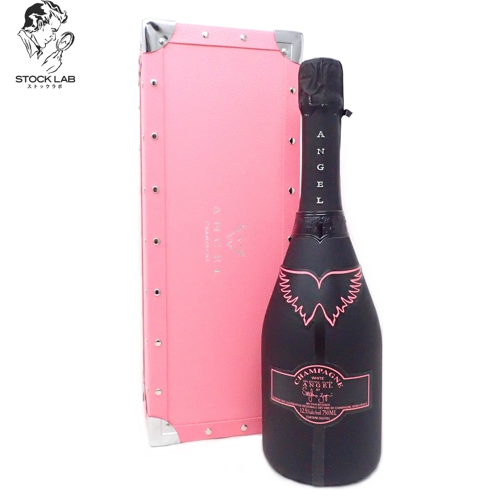 最安値，セール 未開栓 ANGEL エンジェル シャンパン ヘイローピンク 750ml 箱付(シャンパーニュ)｜売買されたオークション情報、yahooの商品情報をアーカイブ公開 - オークファン スパークリング