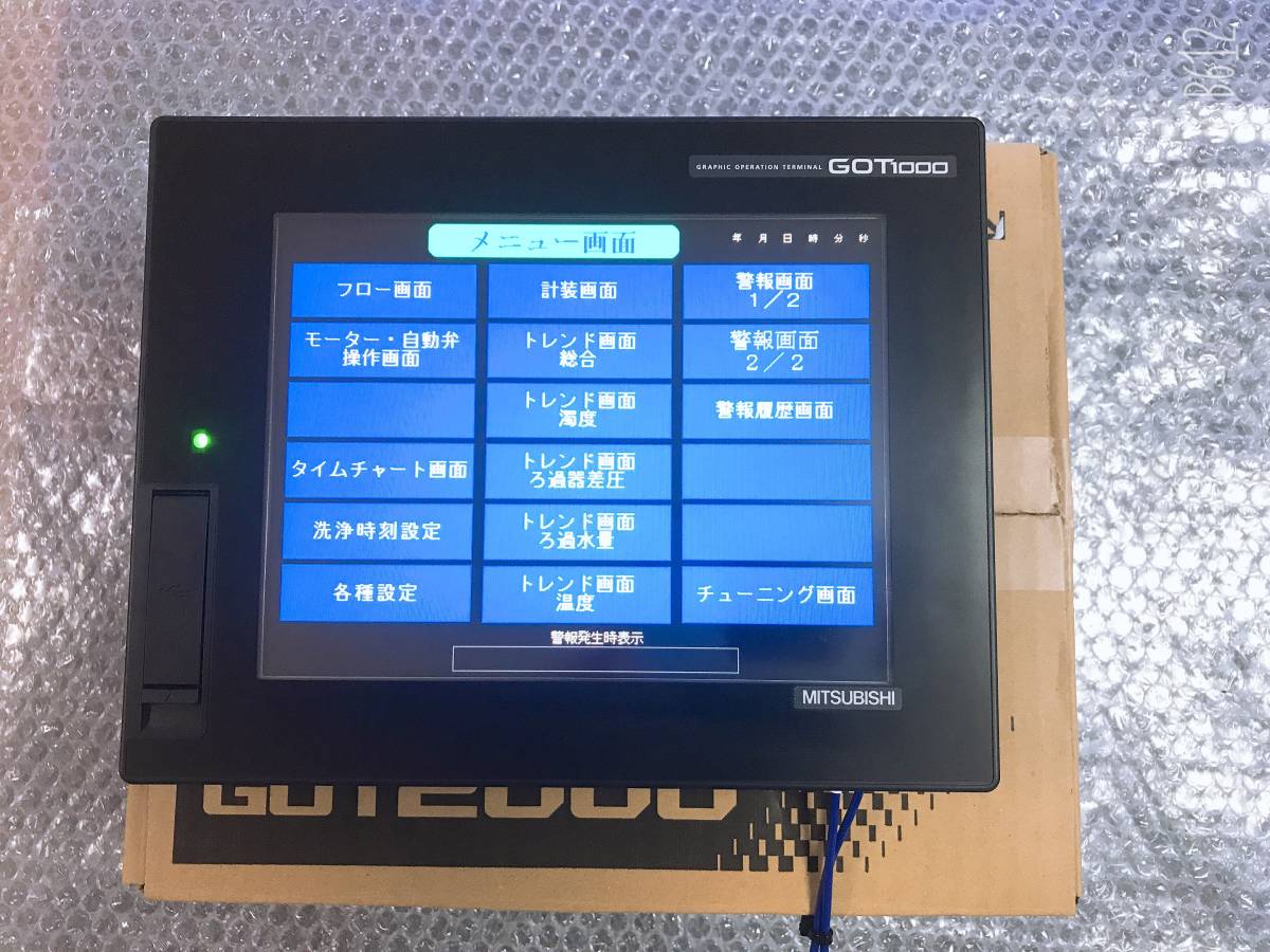 生活家電 三菱電機 MITSUBISHI GT1665M-VTBD タッチパネル 表示器