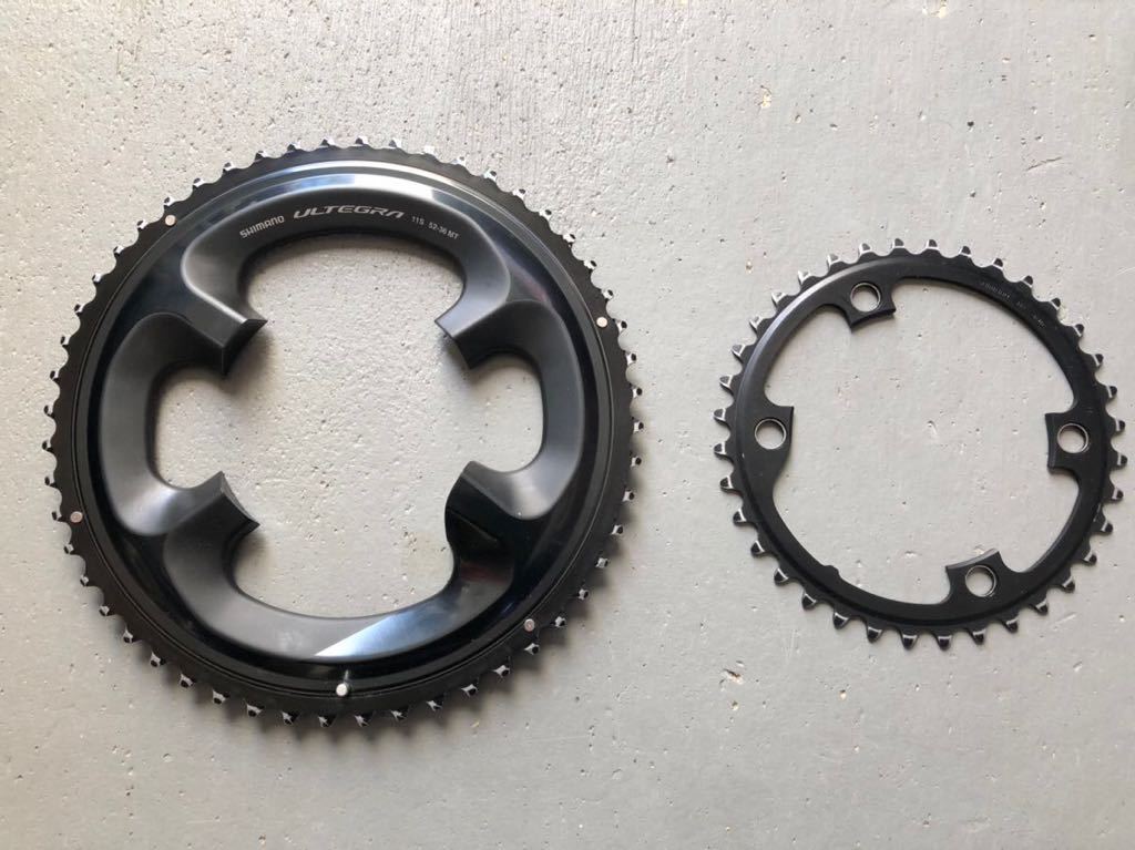 シマノ SHIMANO アルテグラ FC-R8000チェーンリング 52-36
