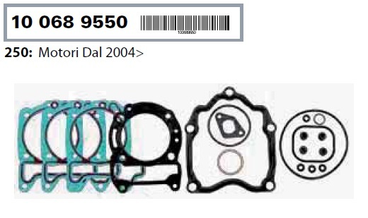 社外 ピアッジオ ベスパ/MP3他 250 2004-2014 シリンダーガスケットキット RMS 100689550