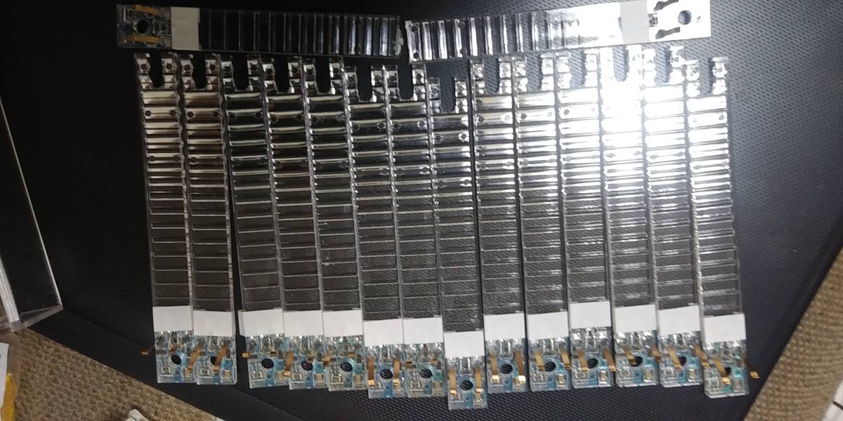 TOMIX トミックス　HO 16番　室内照明ユニット　室内灯　白色LED 8両分 16本_1