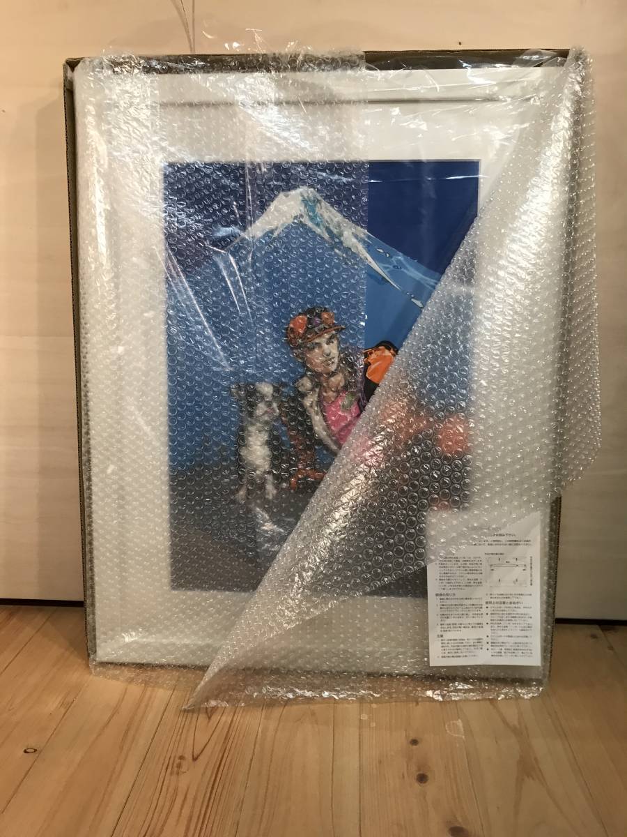 荒木飛呂彦 ジョジョの奇妙な冒険「承太郎&イギー」 複製原画 【公式通販】