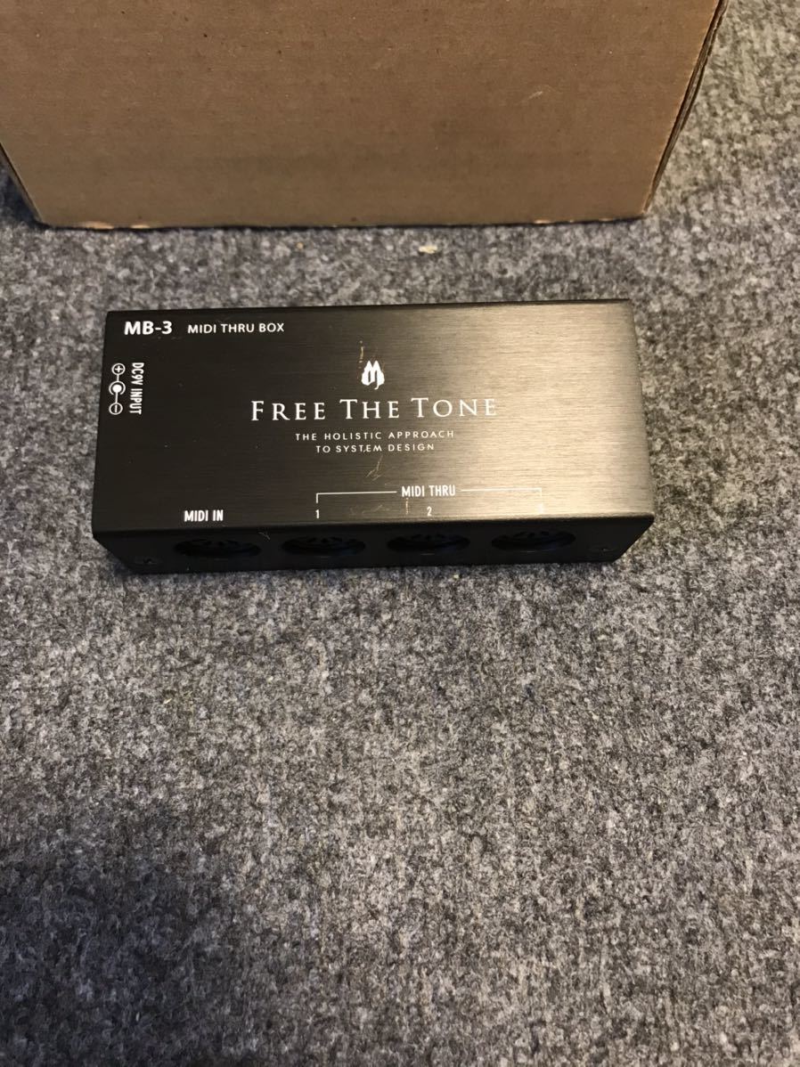 THRU MB-3 MIDI The Tone BOX Free TONE FREE THE by 0 IN Pedal 1