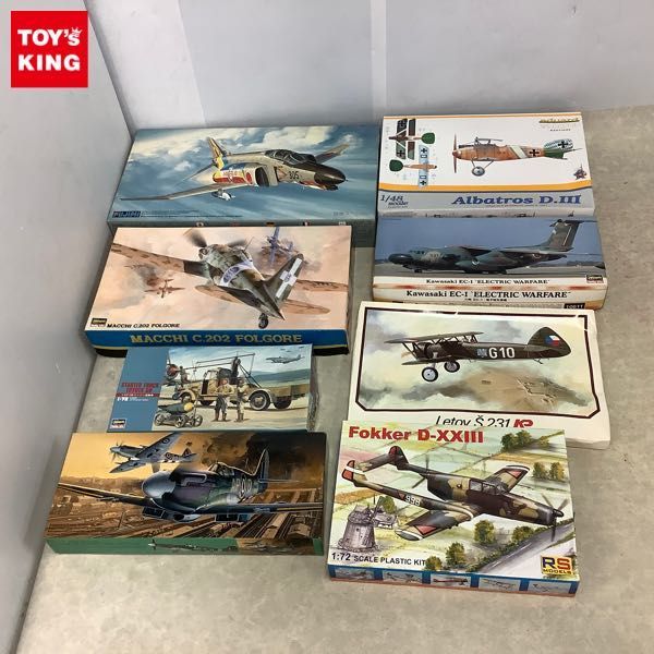 100%新品，爆買い 1円 ハセガワ 等 1/48 他 マッキ C.202 フォルゴーレ 川崎 EC-1 電子戦支援機 特別仕様 他(プラモデル)｜売買されたオークション情報、yahooの商品情報をアーカイブ公開 - オークファン その他