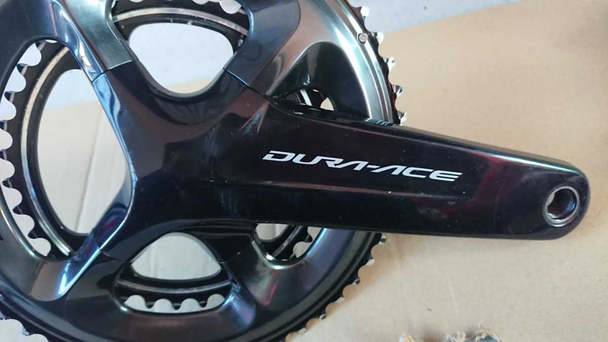 Shimano - DURA-ACE Ace FC-R9100 172.5mm Dura Dura-Ace Crankset SHIMANO FC-R9200 52-36T FC-9100 170mm クランクセット 56⁄44T.