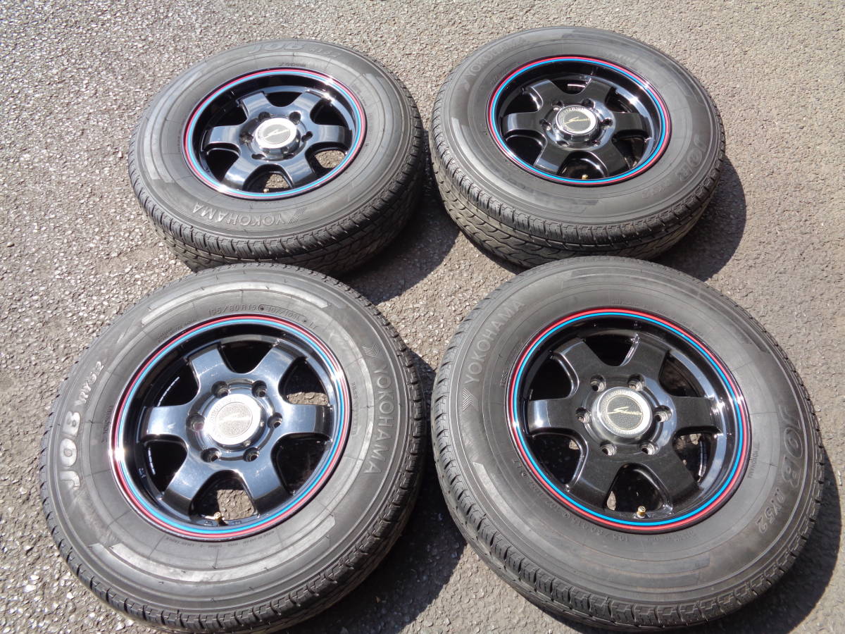 ハイエース 6穴 トヨタ 6穴139.7 PCD 鉄 スチール 純正 15×6J 会社宛