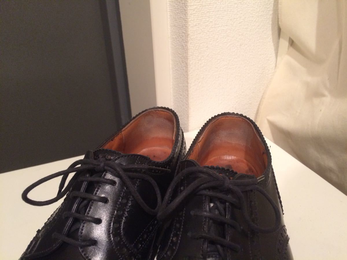 レア】J.M.Weston 588-22 ウィングチップ 6.5C(最高級ボックス レア】J.M.Weston 588-22 ウィングチップ 6.5C(最高級ボックス