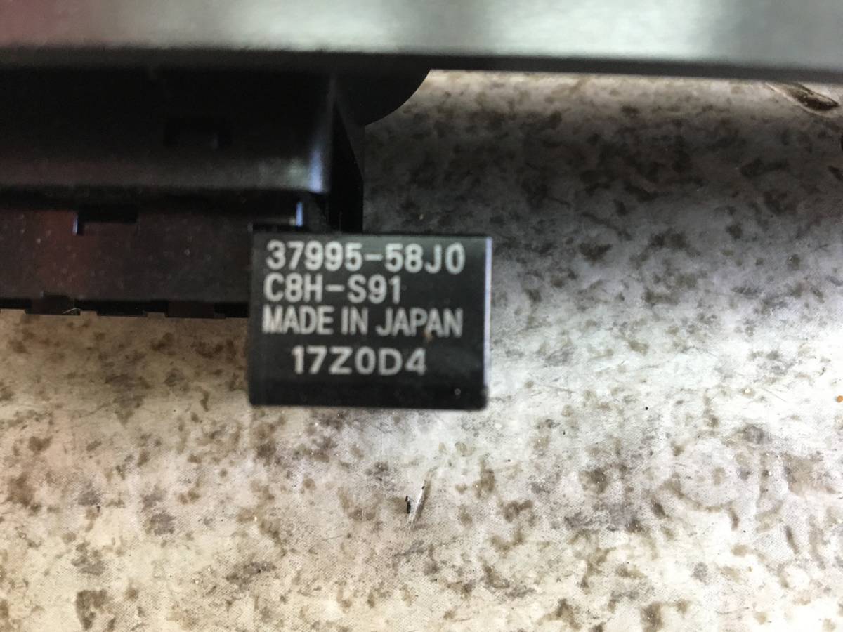 ☆送料無料★ワゴンR　MH23S　左リアドア　左リヤドア　パワーウィンドウスイッチ　83745-70K10　37995-58J0　C8H-S91　17Z0D4　1454_3