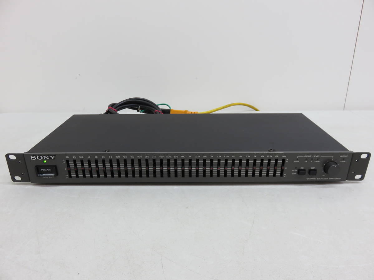 SONY ソニー SRP-E1500 グラフィックイコライザー 動作品 中古 美品