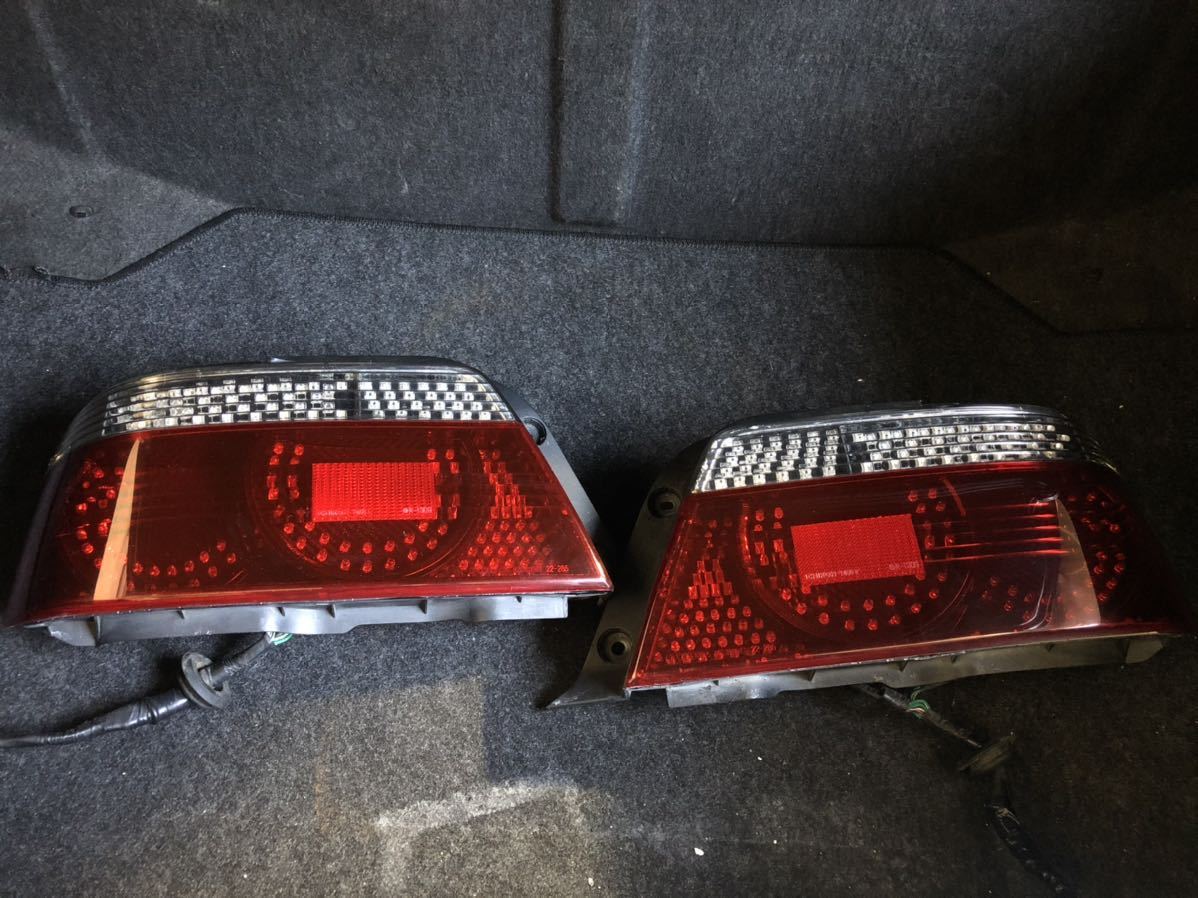 チェイサー 後期 JZX100 テールランプ LED GX100 スモーク SONER 純正