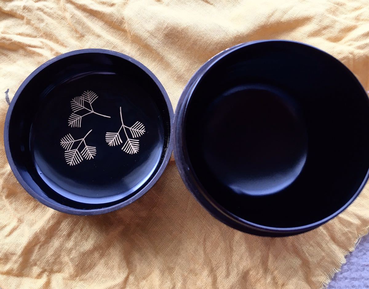 香合 茶道具 木製 茶道具セット 香合2棗1公式WEBショップ セット 棗 漆塗り