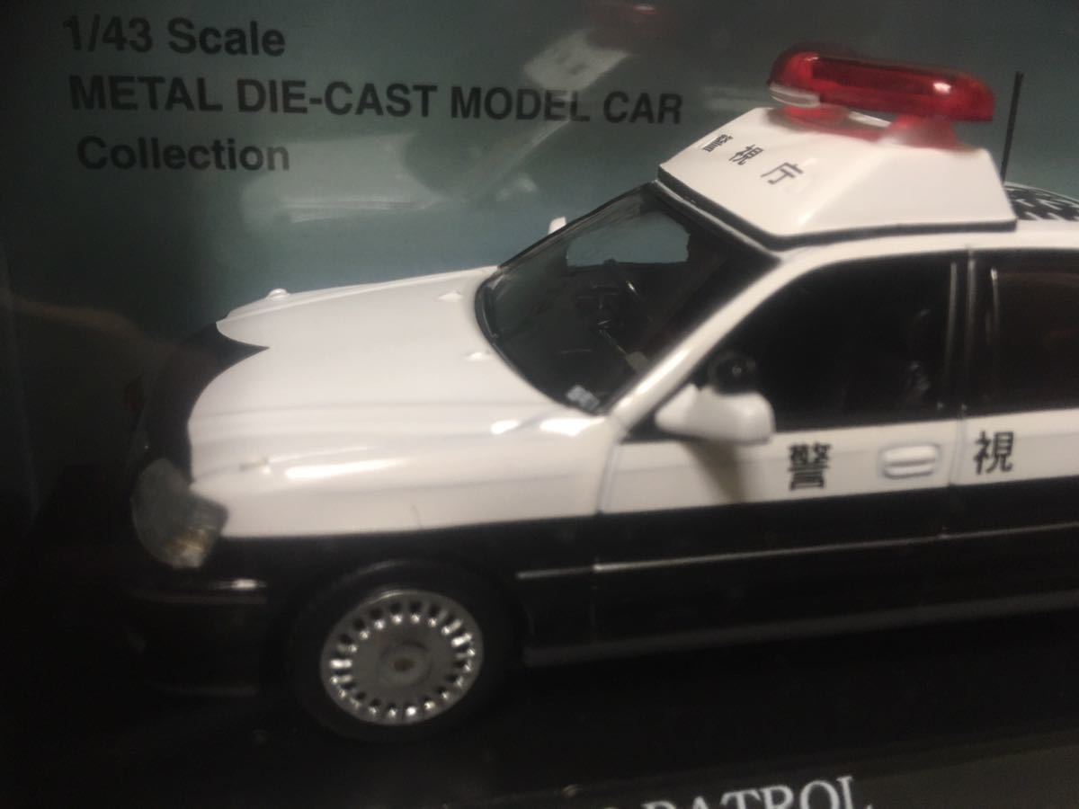 レイズ製 1/43 トヨタクラウン2.0パトロールカー 2003 警視庁 署轄地域