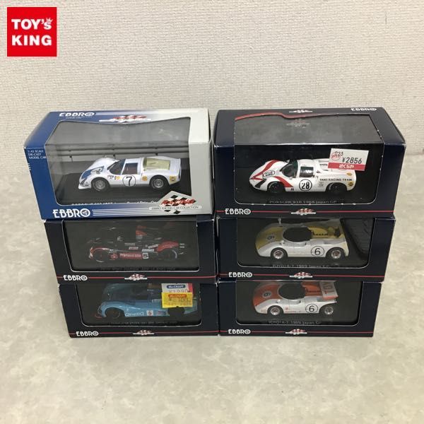 1円～ エブロ 1/43 ポルシェ910 1968 Japan GP ＃28 トヨタ-7 1969 Japan GP ＃6 他 / ミニカー 0 | 日本GP 生沢徹 1 -