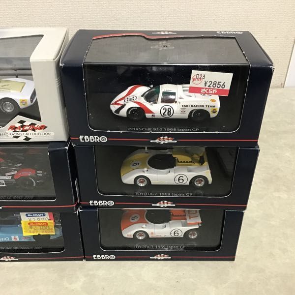 1円～ エブロ 1/43 ポルシェ910 1968 Japan GP ＃28 トヨタ-7 1969 Japan GP ＃6 他 / ミニカー 0 | 日本GP 生沢徹 1 -