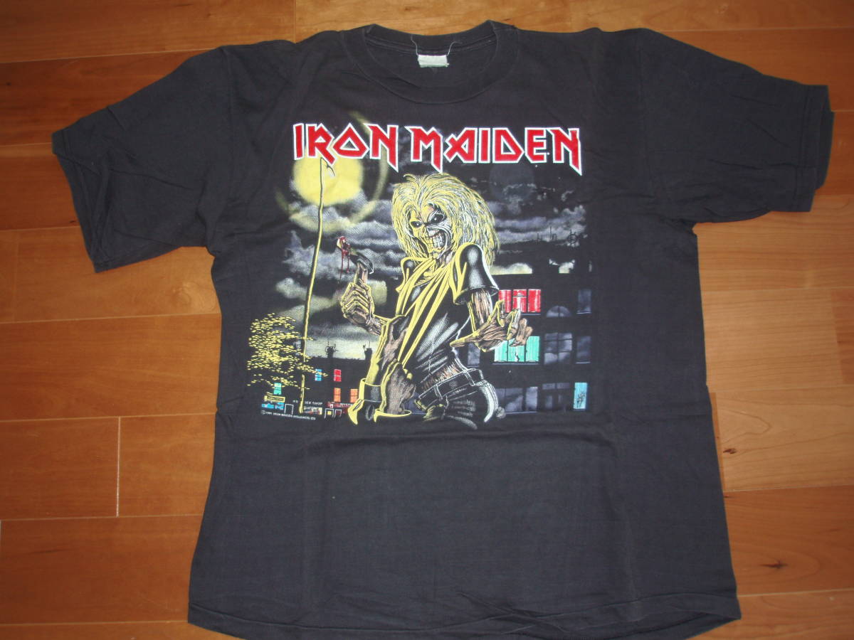定番，定番人気 ジャンク出品 レア当時物 IRON MAIDEN T 