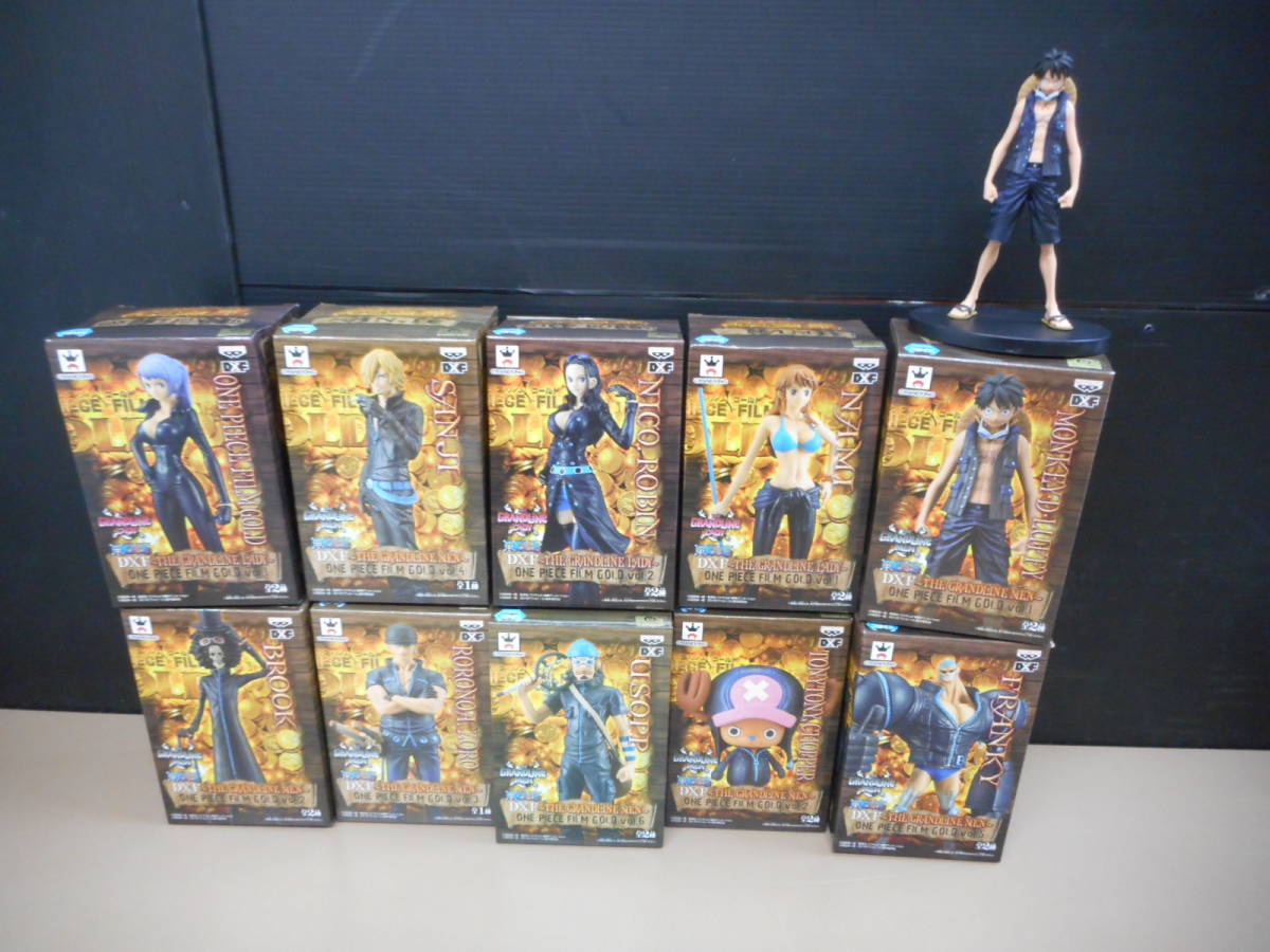格安，大得価 M061 12 フィギュア ワンピース DXF GRANDLINE MEN/LADY FILM GOLD グラメン 10体セット 4/16出品(その他)｜売買されたオークション情報、yahooの商品情報をアーカイブ公開 - オークファン その他
