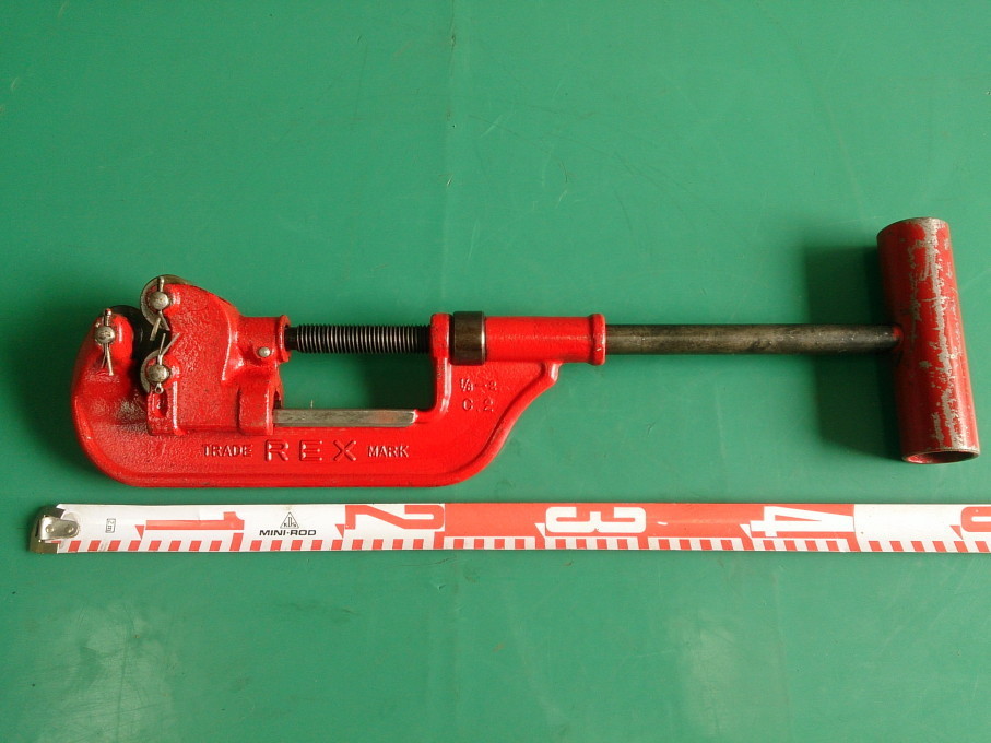 新品，100%新品 REX 1/8 2インチ 6 50mm パイプカッター c2 チューブカッター(パイプカッター)｜売買されたオークション情報、yahooの商品情報をアーカイブ公開 - オークファン パイプカッター